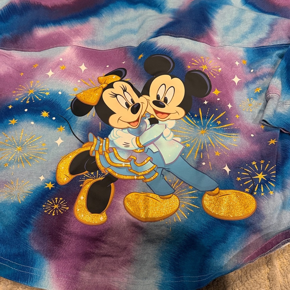 Walt Disney World 50th Anniversary size S Grand Finale Spirit jersey EUC - Picture 2 of 11